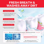 Stain Whitening and Gunk Removing Mouthwash for cleaner teeth